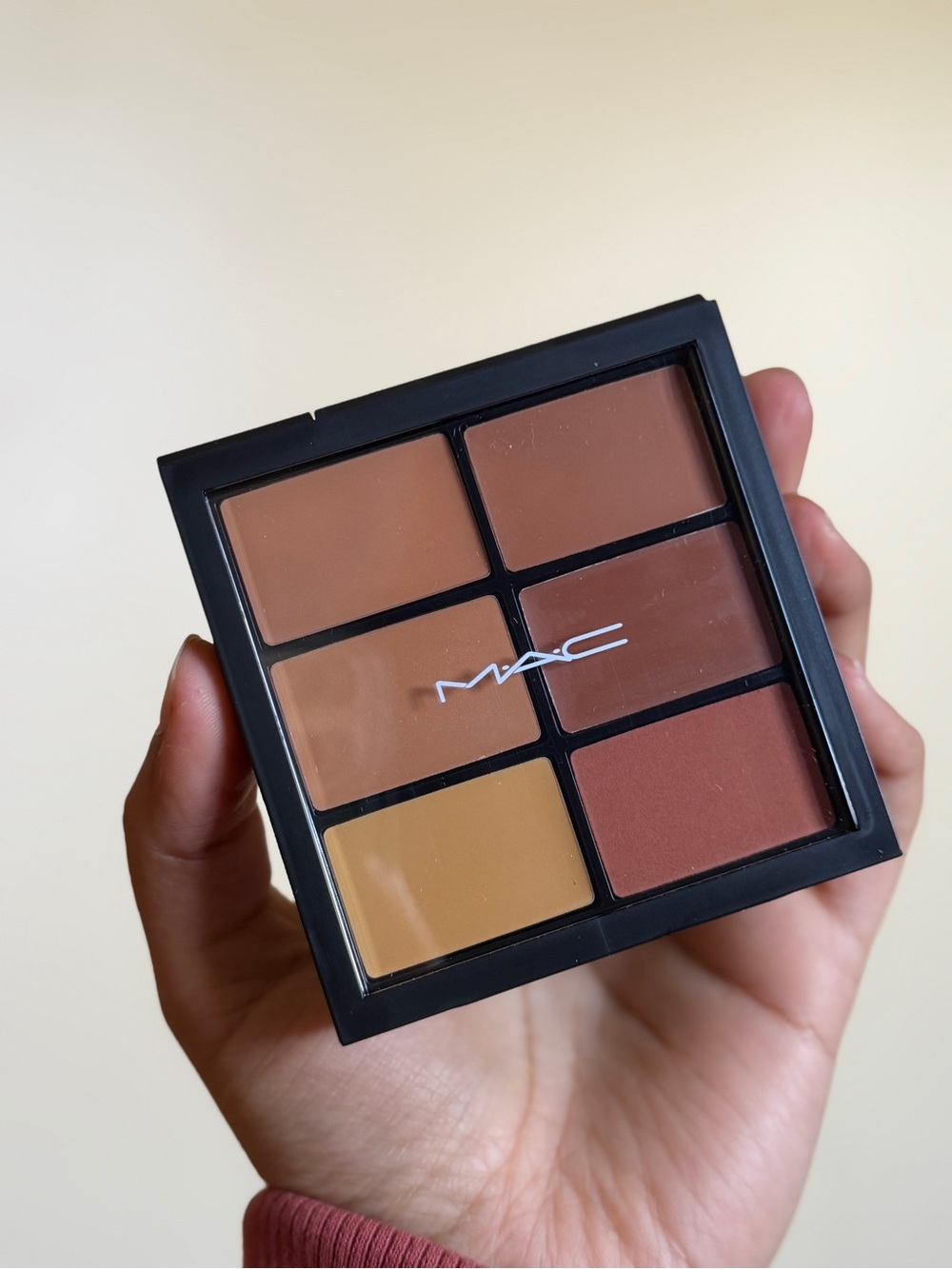 MAC Cosmetics Cream Concealer & Corrector Palette — Warm Browns & Tan
